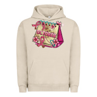 Pigment French Oak pink cancer ribbon and october calendar Urban Hoodie - AdoDesignShop