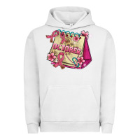 Pigment Lunar Rock pink cancer ribbon and october calendar Urban Hoodie - AdoDesignShop