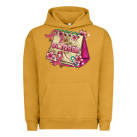 Pigment Peanut Butter pink cancer ribbon and october calendar Urban Hoodie - AdoDesignShop