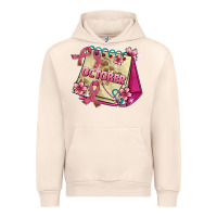 Sandshell pink cancer ribbon and october calendar Urban Hoodie - AdoDesignShop