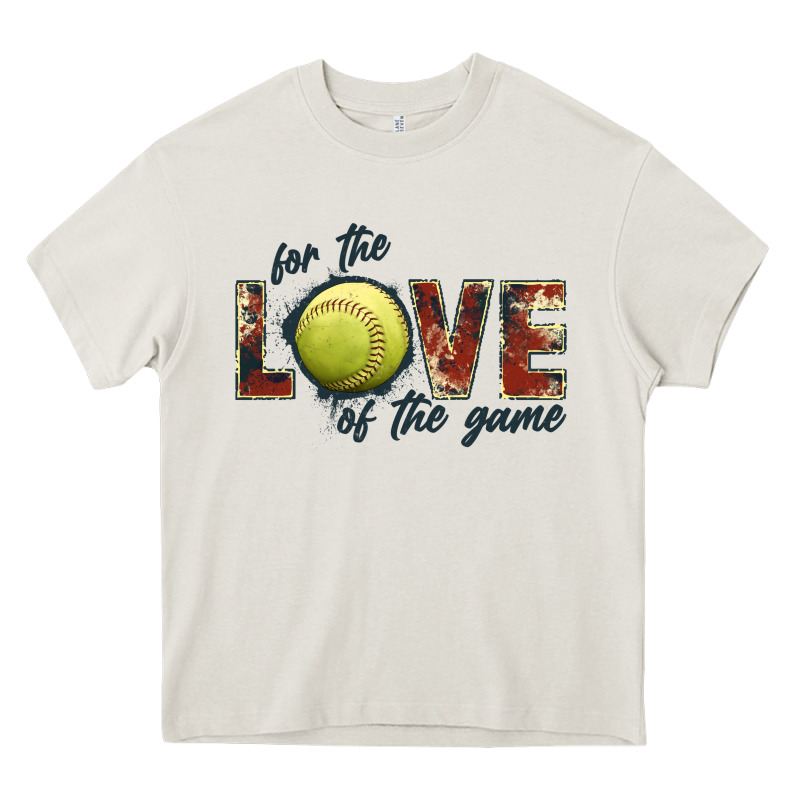 Softball Love Of The Game Heavy Core Tee by JahusDesignShop | Teevron
