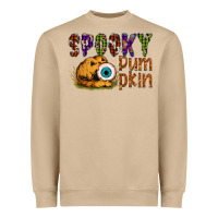 Mushroom spooky pumpkin Heavyweight Sweatshirt - SublimationCraftShop