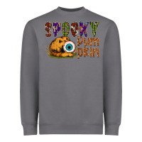 Storm spooky pumpkin Heavyweight Sweatshirt - SublimationCraftShop