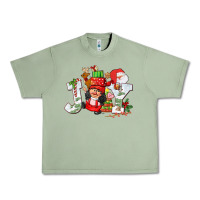 Oil Green christmas joy girl gnome Urban Heavy Tee - CowGirlArtShop