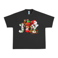 Pigment Black christmas joy girl gnome Urban Heavy Tee - CowGirlArtShop