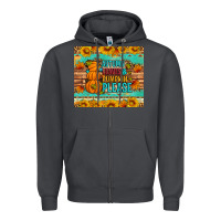 Smoke Autumn leaves and pumpkin please Zipper Hoodie - Artiststas