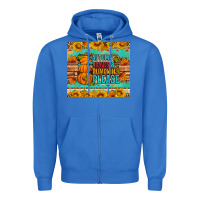 True Royal Autumn leaves and pumpkin please Zipper Hoodie - Artiststas