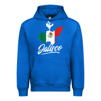 Cobalt Mexico Jalisco Mexican Flag Gift Urban Hoodie - trangStudio