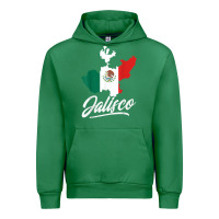 Emerald Mexico Jalisco Mexican Flag Gift Urban Hoodie - trangStudio