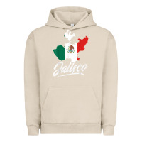 Pigment French Oak Mexico Jalisco Mexican Flag Gift Urban Hoodie - trangStudio