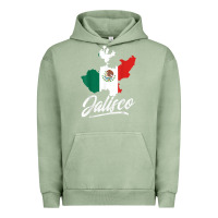 Pigment Oil Green Mexico Jalisco Mexican Flag Gift Urban Hoodie - trangStudio