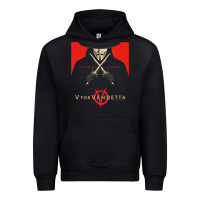 Black V For Vendetta Freedom Forever Urban Hoodie - trangStudio