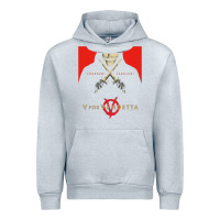 Heather Grey V For Vendetta Freedom Forever Urban Hoodie - trangStudio