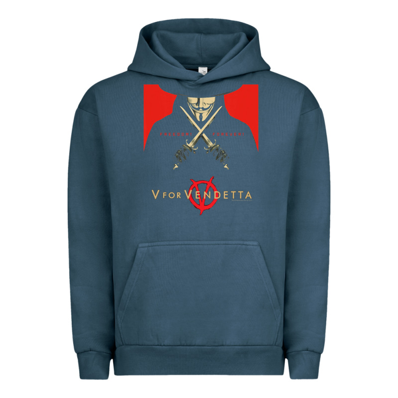 V For Vendetta Freedom Forever Urban Hoodie by trangStudio | Teevron