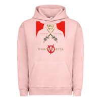 Pigment Salmon V For Vendetta Freedom Forever Urban Hoodie - trangStudio