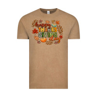 Vintage Coffee happy thanksgiving day Vintage Tee - CowGirlArtShop