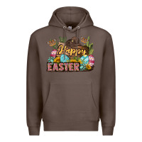 Coffee Happy Easter Premium Hoodie - LillyAllenDesigns