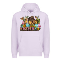 Lilac Happy Easter Premium Hoodie - LillyAllenDesigns