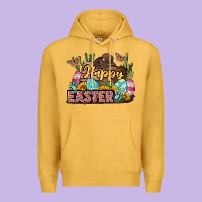 Happy Easter Premium Hoodie Designed By Lillyallendesigns
