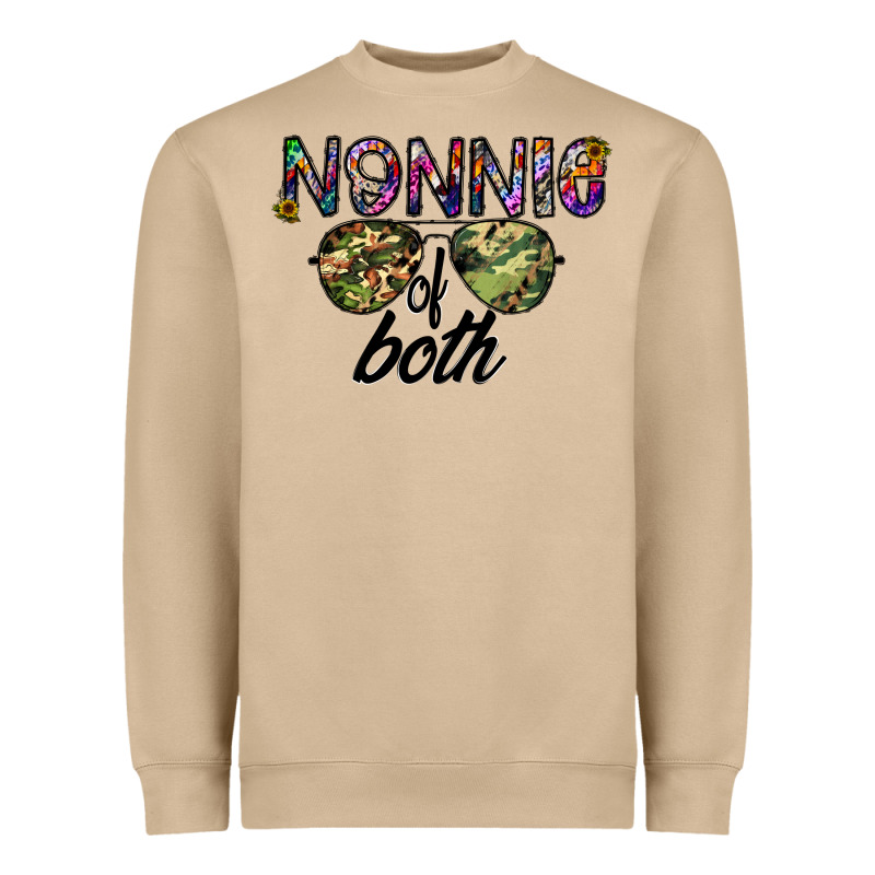 Nonnie Of Both Heavyweight Sweatshirt by CowhideDigitalArt | Teevron