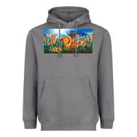 Storm clown fish  license plate Heavyweight Hoodie - BarkalooDesign