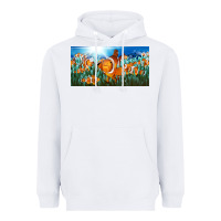 White clown fish  license plate Heavyweight Hoodie - BarkalooDesign