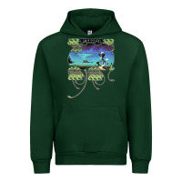 Forest Green Yes Yessongs Urban Hoodie - trangStudio