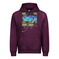 Mauve Wine Yes Yessongs Urban Hoodie - trangStudio