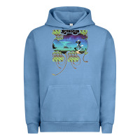 Pigment Pebble Blue Yes Yessongs Urban Hoodie - trangStudio