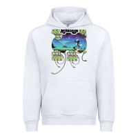 White Yes Yessongs Urban Hoodie - trangStudio