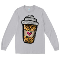 Moon Dust leopard glitter coffee cup Long Sleeve Tee - Jasminsmagicworld