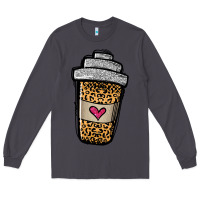 Smoke leopard glitter coffee cup Long Sleeve Tee - Jasminsmagicworld