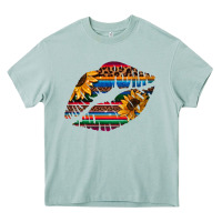 Arona Aztec Sunflower Lips Heavy Core Tee - Bettercallsaul