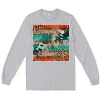 Moon Dust Leopard Cowhide Pattern Long Sleeve Tee - CowCowDesign