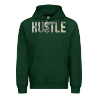Forest Green Hustle 100 Dollar Bill Christmas Gift entrepreneur Urban Hoodie - trangStudio