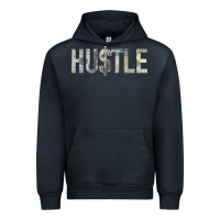 Navy Hustle 100 Dollar Bill Christmas Gift entrepreneur Urban Hoodie - trangStudio