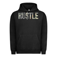 Pigment Black Hustle 100 Dollar Bill Christmas Gift entrepreneur Urban Hoodie - trangStudio