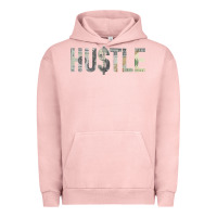 Pigment Salmon Hustle 100 Dollar Bill Christmas Gift entrepreneur Urban Hoodie - trangStudio