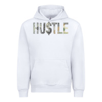 White Hustle 100 Dollar Bill Christmas Gift entrepreneur Urban Hoodie - trangStudio