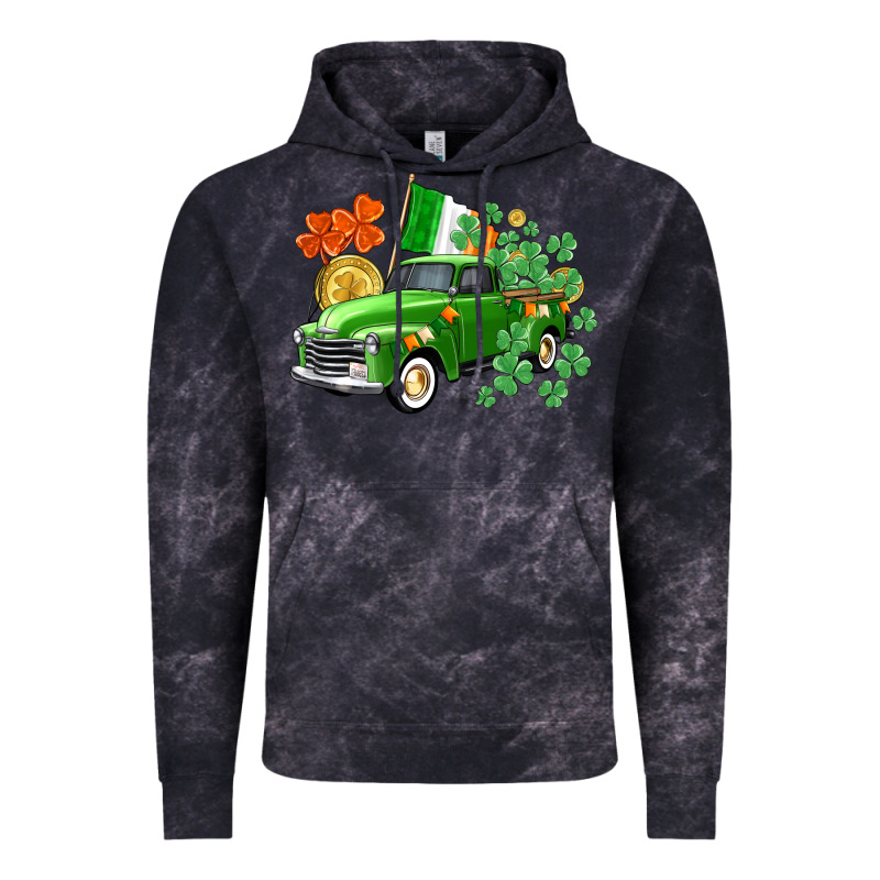 Western St. Patrick's Day Truck Vintage Hoodie by CowGirlArtShop | Teevron