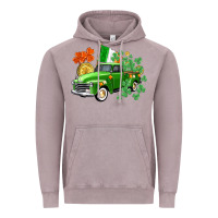 Vintage Zinc Western St. Patrick's Day truck Vintage Hoodie - CowGirlArtShop