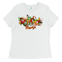 White school nurse juneteenth Ladies Tee - NancyCooperArtShop