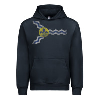 Navy St Louis Missouri Flag Vintage Faded Home Family Urban Hoodie - trangStudio