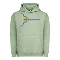 Pigment Oil Green St Louis Missouri Flag Vintage Faded Home Family Urban Hoodie - trangStudio
