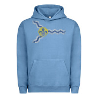 Pigment Pebble Blue St Louis Missouri Flag Vintage Faded Home Family Urban Hoodie - trangStudio