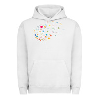 Pigment Lunar Rock Womens Funny Dandelion Books Gift For Reading Lover Women Girls V-Neck Urban Hoodie - trangStudio