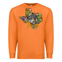 Carrot texas map armadillo Premium Sweatshirt - BarkalooDesign