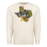 Sandshell texas map armadillo Premium Sweatshirt - BarkalooDesign