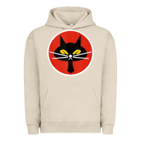 Pigment French Oak black cat squadron taiwanese u 2 spy plane emblem gift tank top Urban Hoodie - trangStudio