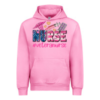 Fuchsia Pink veteran nurse Urban Hoodie - AdoDesignShop